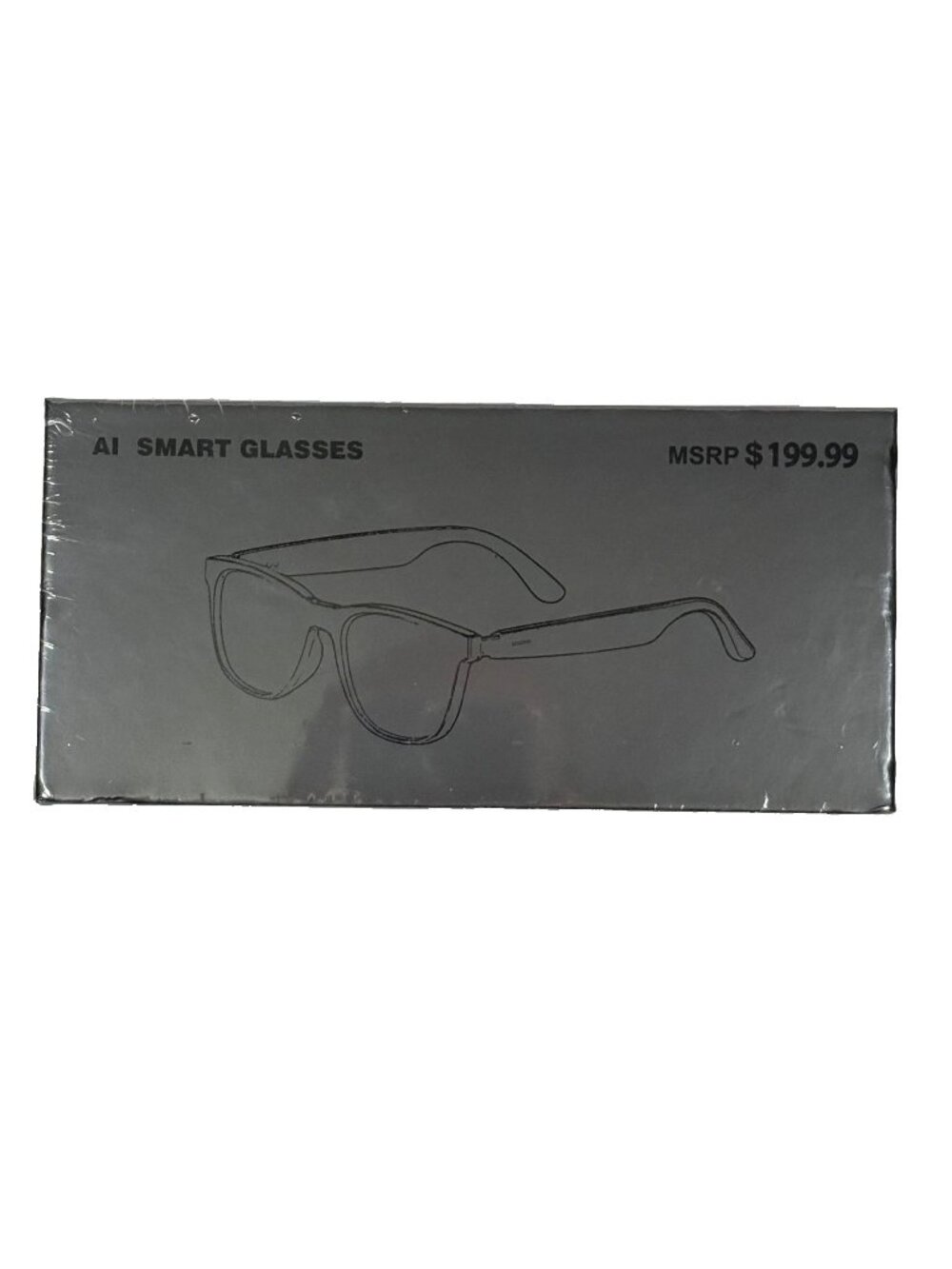 DMES AI Smart Glasses Unisex OS Black SYX-23(AI) Bluetooth Hi-Fi Audio